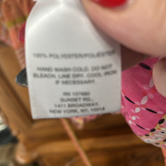 Nwot Sunset Rd size 16 gathered waiste coverup. - Picture 5 of 9